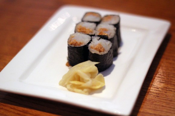 An ika uni roll from Marumi