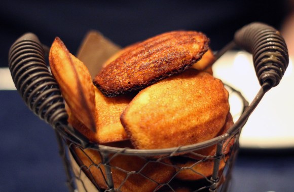 Blue Smoke's cornbread Madeleines