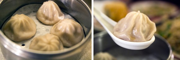 Nut-free soup dumplings from Nom Wah Tea Parlor
