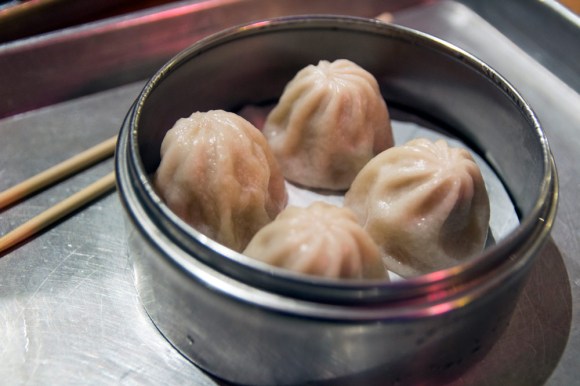Soup dumplings from Nom Wah Nolita
