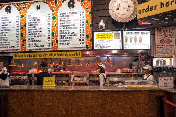The counter at Roll-n-Roaster