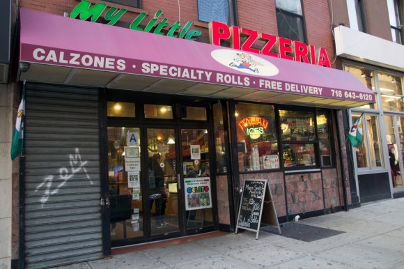 My Little Pizzeria's Brooklyn Heights storefront