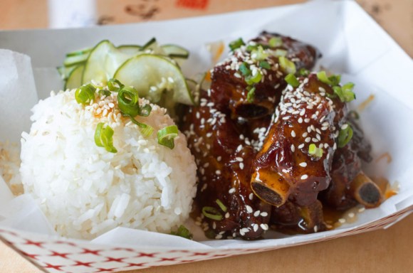 Ribs from East Wind Snack Shop