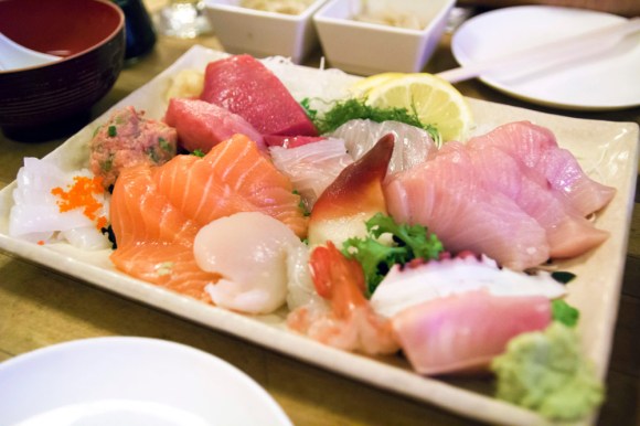 The Sashimi Deluxe from