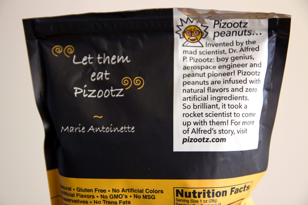 Pizootz Peanuts | Nut-Free New York